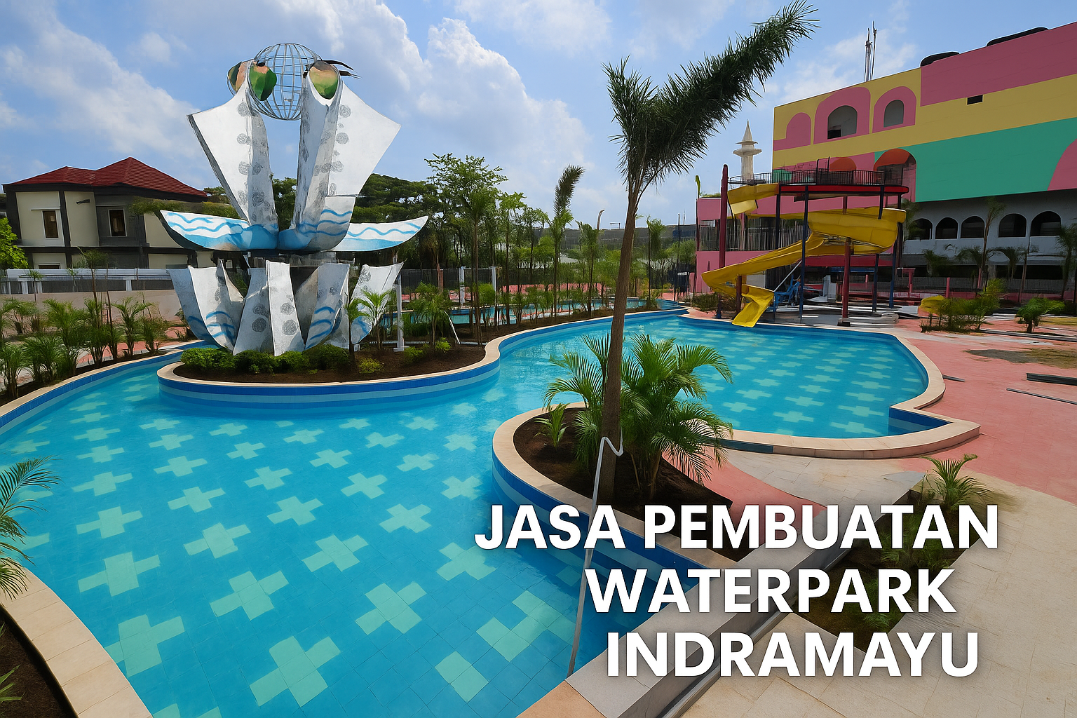 Jasa Pembuatan Waterpark Indramayu